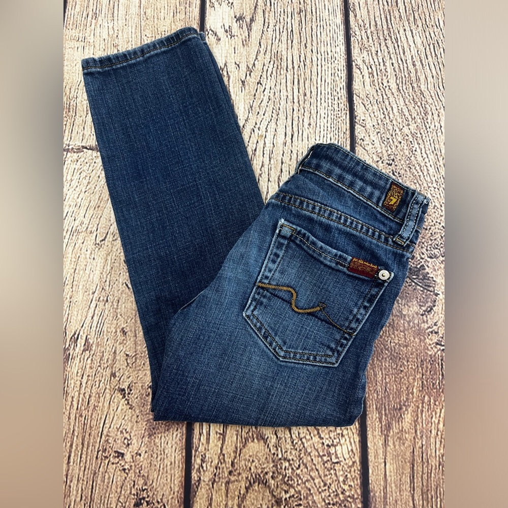 7 for all Mankind Girls 6 Dark Wash Jeans